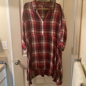 Flannel dress